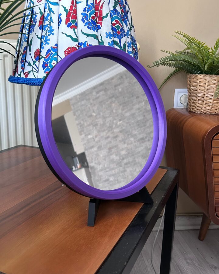 Personalized infinity mirror night light for family and home decor